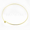 Brass Necklace Making BJEW-F132-01G-1