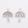 Tibetan Style Umbrella Pendants TIBEP-LF1300YKG-AS-FF-1