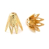 Brass Flower Bead Caps KK-K390-01G-02-2