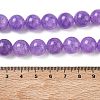 Dyed Natural Malaysia Jade Beads Strands G-G021-01D-01-2
