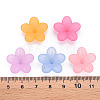 Frosted Acrylic Bead Caps X-MACR-S371-08A-4