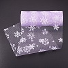 Snowflake Deco Mesh Ribbons OCOR-P010-G09-2