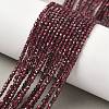 Natural Garnet Beads Strands G-RM241221-K26-5