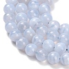 Natural Blue Lace Agate Beads Strands G-L634-B02-6mm-4