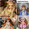 4Pcs 4 Colors PP Doll Wig Long Curly Hair DIY-GL0006-20B-6