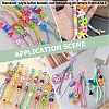 50Pcs Opaque Resin Beads RESI-SP0001-64-6