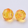 Transparent Acrylic Beads TACR-Q257-6mm-V-4