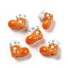 Handmade Lampwork Bumpy Beads Strands LAMP-U001-01A-1-2