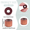 Wood European Beads WOOD-TA0003-09B-4