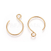 Ion Plating(IP) 304 Stainless Steel Earring Hooks STAS-L216-02B-G-1