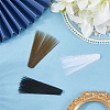 900Pcs 3 Colors Plastic Simulated Animal Whiskers for Crafts Needle Felting DIY-CY0002-73-4