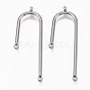 Tarnish Resistant 304 Stainless Steel Asymmetric Length Chandelier Component Links STAS-T050-029P-1