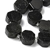 Natural Black Tourmaline Beads Strands G-I394-D17-4