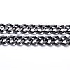304 Stainless Steel Cuban Link Chains CHS-H020-06B-1