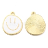 Alloy Enamel Pendants ENAM-D051-18G-01-1