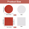 72Pcs 2 Style Hot Melting Acrylic Pre-cut Double Sided Acrylic Adhesive Foam Tape DIY-BC0004-71-2