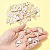 48Pcs 12 Styles Alloy Enamel Pendants ENAM-FS0003-50-8