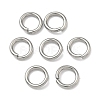 Tarnish Resistant 304 Stainless Steel Open Jump Rings STAS-E067-09-8mm-1