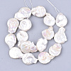 Natural Baroque Pearl Keshi Pearl Beads Strands PEAR-S010-44-1-2