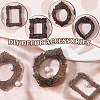 32Pcs 8 Styles Gothic Dark Style Resin Photo Frame AJEW-GA0007-97-4