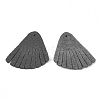 Eco-Friendly Sheepskin Leather Tassel Pendants FIND-T045-07B-02-2