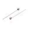 304 Stainless Steel Head Pins STAS-T065-18mm-20P-2
