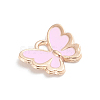 Light Gold Plated Alloy Enamel Charms X-ENAM-WH0047-41B-2