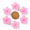 Frosted Acrylic Bead Caps MACR-S371-08A-704-3