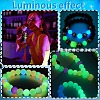 Luminous 56pcs 28 Color Round Food Grade Silicone Beads SIL-CJ0001-31-7