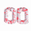 Transparent Acrylic Linking Rings OACR-N009-017A-12-2