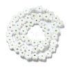 Handmade Millefiori Lampwork Beads Strands LAMP-F035-09P-2