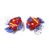 Handmade Lampwork Pendants LAMP-B035-01B-3