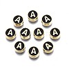 Alloy Enamel Beads ENAM-N052-006-02A-RS-1