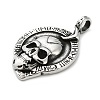 Halloween 316 Surgical Stainless Steel Pendants STAS-A123-01A-AS-2