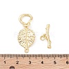 Brass Toggle Clasps KK-C051-51G-4