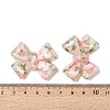 Transparent Printed Acrylic Cabochons OACR-M008-01C-3