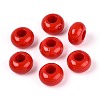 Christmas Theme Opaque Acrylic European Beads SACR-N019-03M-3