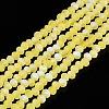Transparent Glass Beads Strands EGLA-A044-T1mm-MB29-1