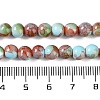 Baking Paint Glass Bead Strands X-GLAA-H031-01A-04-5