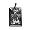 201 Stainless Steel Pendants STAS-S105-LA461-1-1