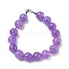 Dyed Natural Malaysia Jade Beads Strands G-G021-01D-01-4