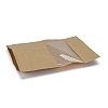 Kraft Paper Open Top Zip Lock Bags OPP-M002-02C-03-2