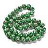 Handmade Lampwork Bumpy Beads Strands LAMP-A005-01C-3