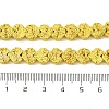 Electroplated Natural Lava Rock Beads Strands G-H303-A09-G01-4