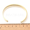 304 Stainless Steel Blank Cuff Bangles BJEW-E361-11G-4