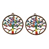 Alloy Big Pendants AL-CBA75EE-01B-R-1