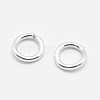 925 Sterling Silver Round Rings STER-F032-08S-0.7x4-2