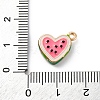 Alloy Enamel Charms ENAM-E362-07C-01-3