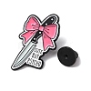 Knife with Bowknot Enamel Pins JEWB-A038-05B-EB-3