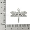 304 Stainless Steel Dragonfly Pendants STAS-S186-08D-P-3